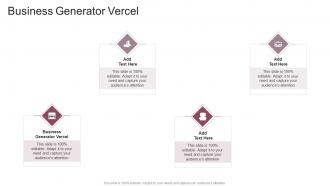 Business Generator Vercel In Powerpoint And Google Slides Cpb