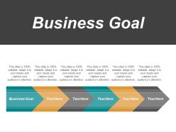 Business goal ppt powerpoint presentation file example introduction cpb