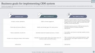 Business Goals For Implementing CRM System Effective Sales Techniques To Boost Business MKT SS V