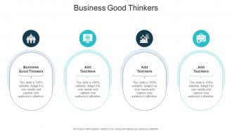 Business Good Thinkers In Powerpoint And Google Slides Cpb