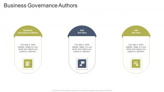 Business Governance Authors In Powerpoint And Google Slides Cpb
