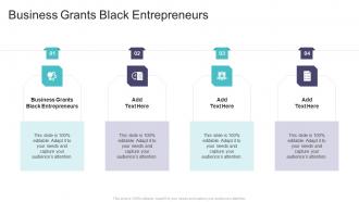 Business Grants Black Entrepreneurs In Powerpoint And Google Slides Cpb