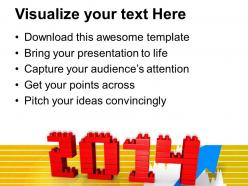 Business growth 2014 new year powerpoint templates ppt backgrounds for slides 1113