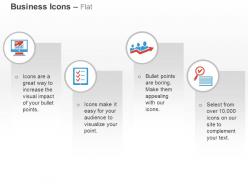 Business growth analysis checklist record ppt icons graphics