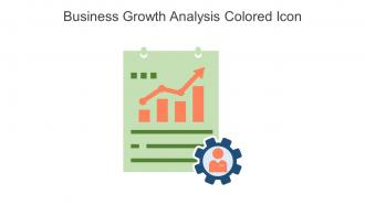 Business Growth Analysis Colored Icon In Powerpoint Pptx Png And Editable Eps Format