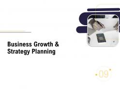 Business growth and strategy planning business process analysis ppt introduction