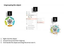 29982461 style division pie-puzzle 4 piece powerpoint presentation diagram infographic slide