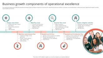 Business Growth Components Of Operational Excellence