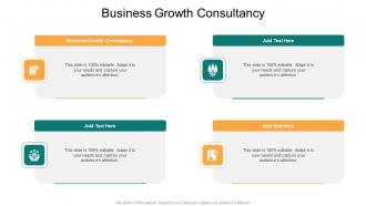 Business Growth Consultancy In Powerpoint And Google Slides Cpb