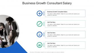 Business Growth Consultant Salary In Powerpoint And Google Slides Cpb