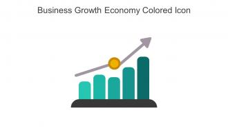 Business Growth Economy Colored Icon In Powerpoint Pptx Png And Editable Eps Format