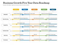 Business Growth Five Year Data Roadmap