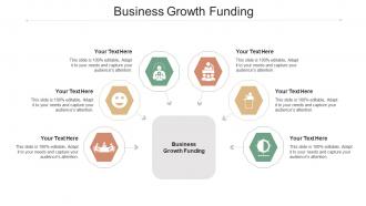 Business Growth Funding Ppt Powerpoint Presentation Show Clipart Images Cpb