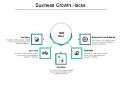Business growth hacks ppt powerpoint presentation inspiration show cpb