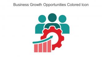 Business Growth Opportunities Colored Icon In Powerpoint Pptx Png And Editable Eps Format