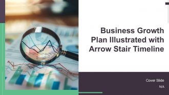 Business Growth Plan Illustrated With Arrow Stair Timeline PPT Template AT Business Growth Plan Illustrated With Arrow Stair Timeline PPT Template AT