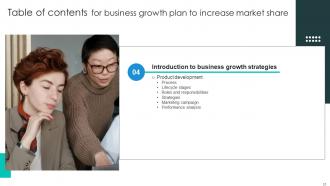 Business Growth Plan To Increase Market Share Powerpoint Presentation Slides Strategy CD V Downloadable Designed
