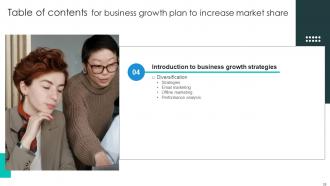 Business Growth Plan To Increase Market Share Powerpoint Presentation Slides Strategy CD V Interactive Designed