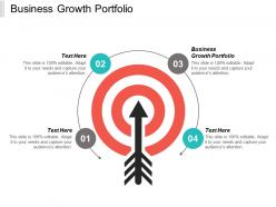 Business growth portfolio ppt powerpoint presentation infographic template backgrounds cpb