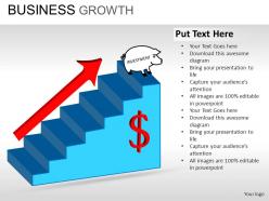 Business growth powerpoint presentation slides