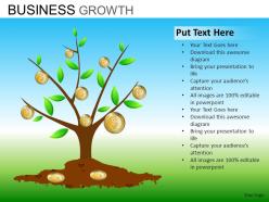 Business growth powerpoint presentation slides db