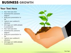 95634780 style concepts 1 growth 1 piece powerpoint presentation diagram infographic slide