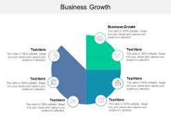 Business growth ppt powerpoint presentation inspiration topics cpb