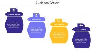 Business Growth Ppt Powerpoint Presentation Portfolio Gridlines Cpb