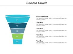 Business growth ppt powerpoint presentation styles template cpb