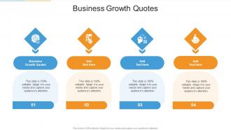 Business Growth Quotes In Powerpoint And Google Slides Cpb