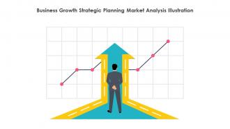 Business Growth Strategic Planning Market Analysis Illustration