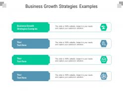 Business growth strategies examples ppt powerpoint presentation summary sample cpb