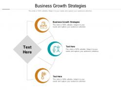 Business growth strategies ppt powerpoint presentation inspiration templates cpb