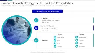 Business Growth Strategy VC Fund Pitch Presentation