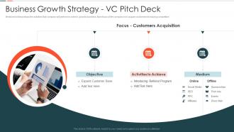 Business Growth Strategy Vc Pitch Deck