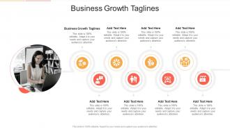 Business Growth Taglines In Powerpoint And Google Slides Cpb