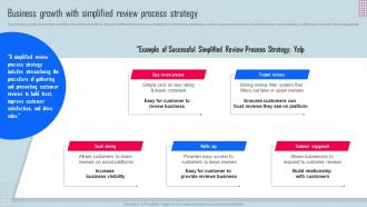 Business Growth With Simplified Review Key Strategies For Organization Growth And Development Strategy SS V