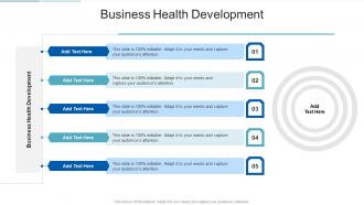 Business Health Development In Powerpoint And Google Slides Cpb
