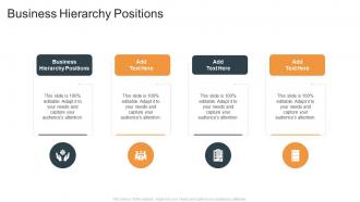 Business Hierarchy Positions In Powerpoint And Google Slides Cpb