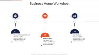 Business Home Worksheet In Powerpoint And Google Slides Cpb