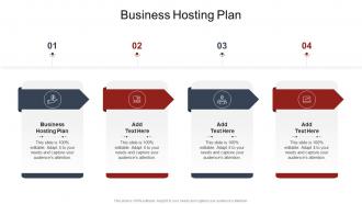 Business Hosting Plan In Powerpoint And Google Slides Cpb