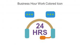 Business Hour Work Colored Icon In Powerpoint Pptx Png And Editable Eps Format