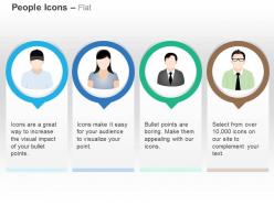 Business hr peoples team selection ppt icons graphics