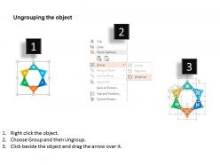 67643702 style cluster hexagonal 6 piece powerpoint presentation diagram infographic slide