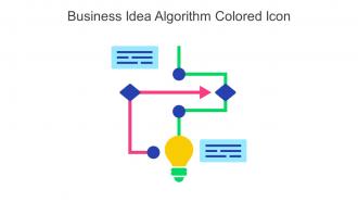 Business Idea Algorithm Colored Icon In Powerpoint Pptx Png And Editable Eps Format