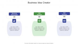 Business Idea Creator In Powerpoint And Google Slides Cpb