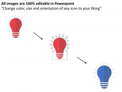22883042 style variety 3 idea-bulb 4 piece powerpoint presentation diagram infographic slide
