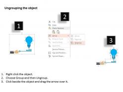 47946914 style variety 3 idea-bulb 7 piece powerpoint presentation diagram infographic slide