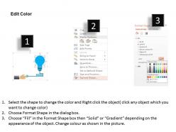 47946914 style variety 3 idea-bulb 7 piece powerpoint presentation diagram infographic slide