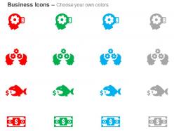 Business Idea Generation Process Flow Currency Loss Ppt Icons Graphics